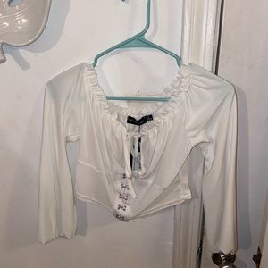 Corset off shoulder Croptop
